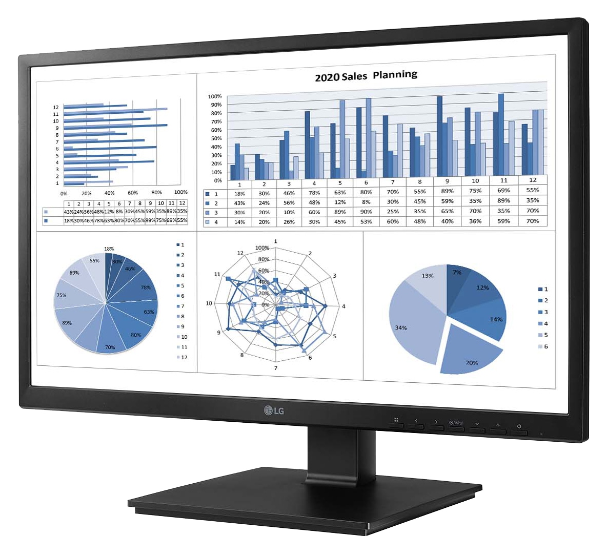 LG 24CK550Z-BP All-in-One Zero Client Tera2321 - Matte Black