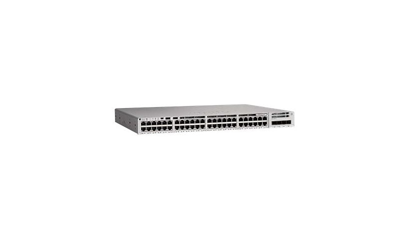 Cisco Catalyst 9200L - Network Essentials - switch - 48 ports - rack-mounta