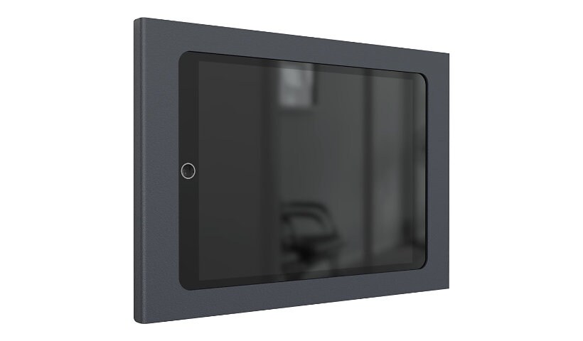 Heckler AV Wall Mount plus Power - enclosure - Slim - for tablet - black gray