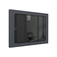Heckler AV Wall Mount plus Power - enclosure - Slim - for tablet - black gr