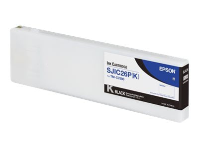 Epson SJIC26P(K) - black - original - ink cartridge