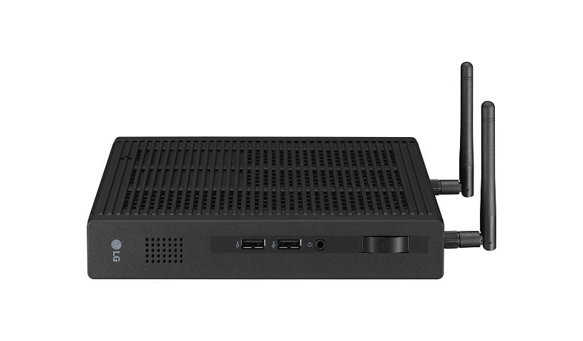 LG Thin Client Box CL600N-6A - USFF - Celeron J4105 1.5 GHz - 4 GB - SSD 16