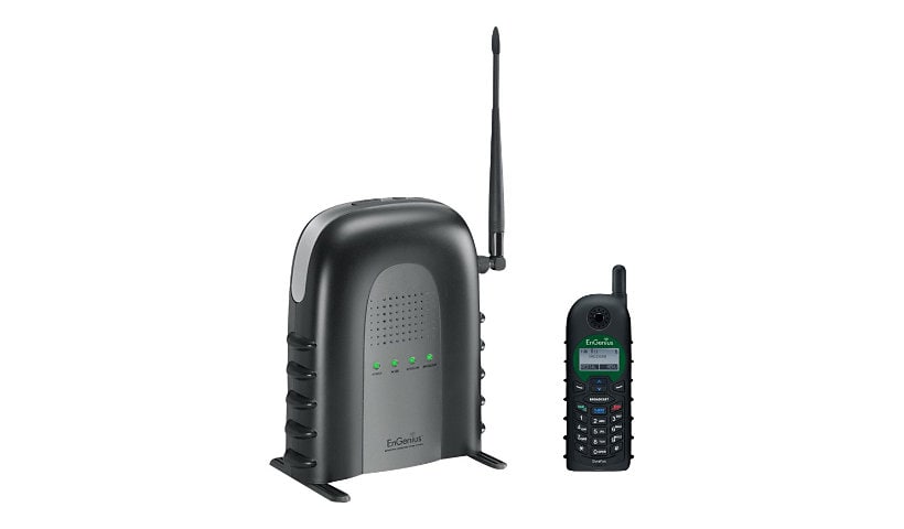 EnGenius Durafon PSL System - cordless extension handset with caller ID/call waiting - 3-way call capability