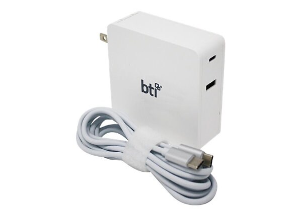 BTI 492-BCBK 87W USB-C Adapter for Dell Latitude 5400, 5500, XPS 9500, 9510  - 87WUSB-C-BTI - -