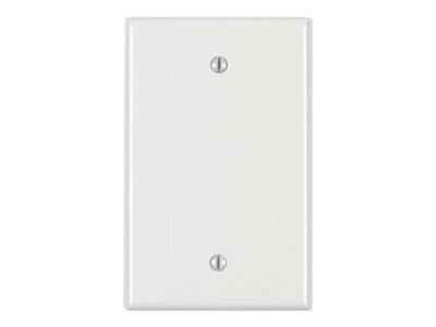LEVITON 1 GANG WALLPLATE MIDWAY WHT