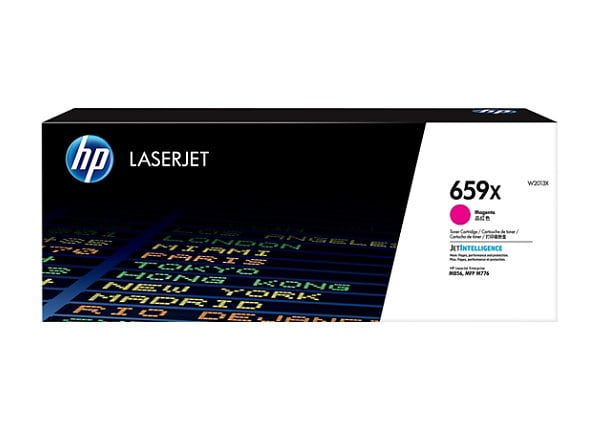 HP 659X (W2013X) Original High Yield Laser Toner Cartridge - Magenta - 1 Each - 29000 Pages HP 659X (W2013X) Original High Yield Laser Toner Cartridge - Magenta - 1 Each - 29000 Pages