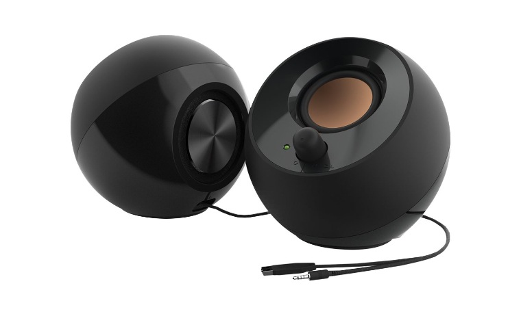Creative Pebble V2 2 - 0 Speaker System - 8 W RMS - Black
