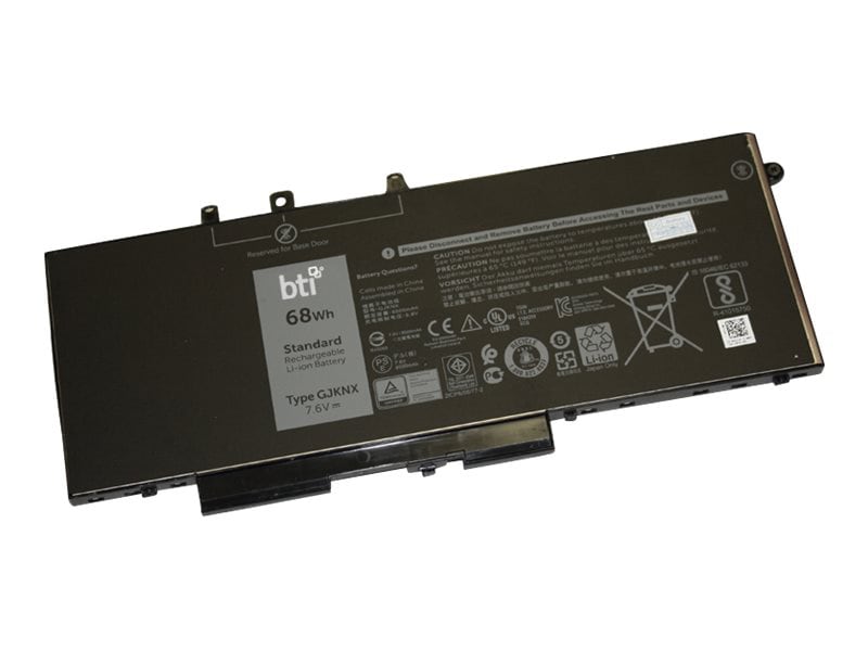 BTI 451-BBZG GJKNX 68Whr Battery for Dell Latitude 5480, 5490, 5580, 5590