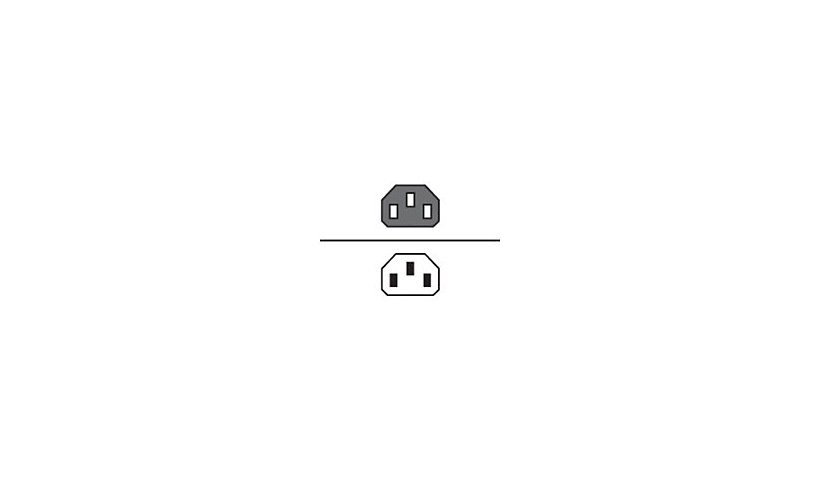 Proline - power extension cable - IEC 60320 C14 to IEC 60320 C13 - 5 ft