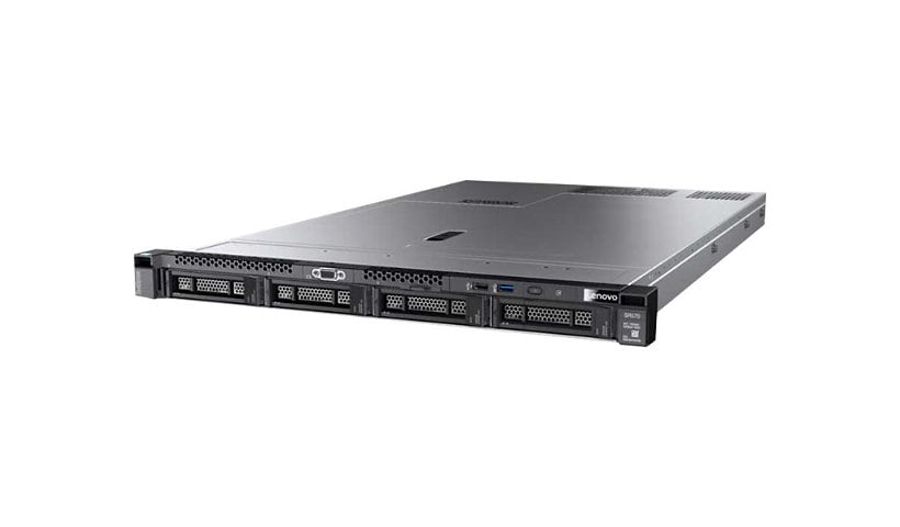 Lenovo ThinkSystem SR570 - rack-mountable - Xeon Silver 4214 2.2 GHz - 16 G
