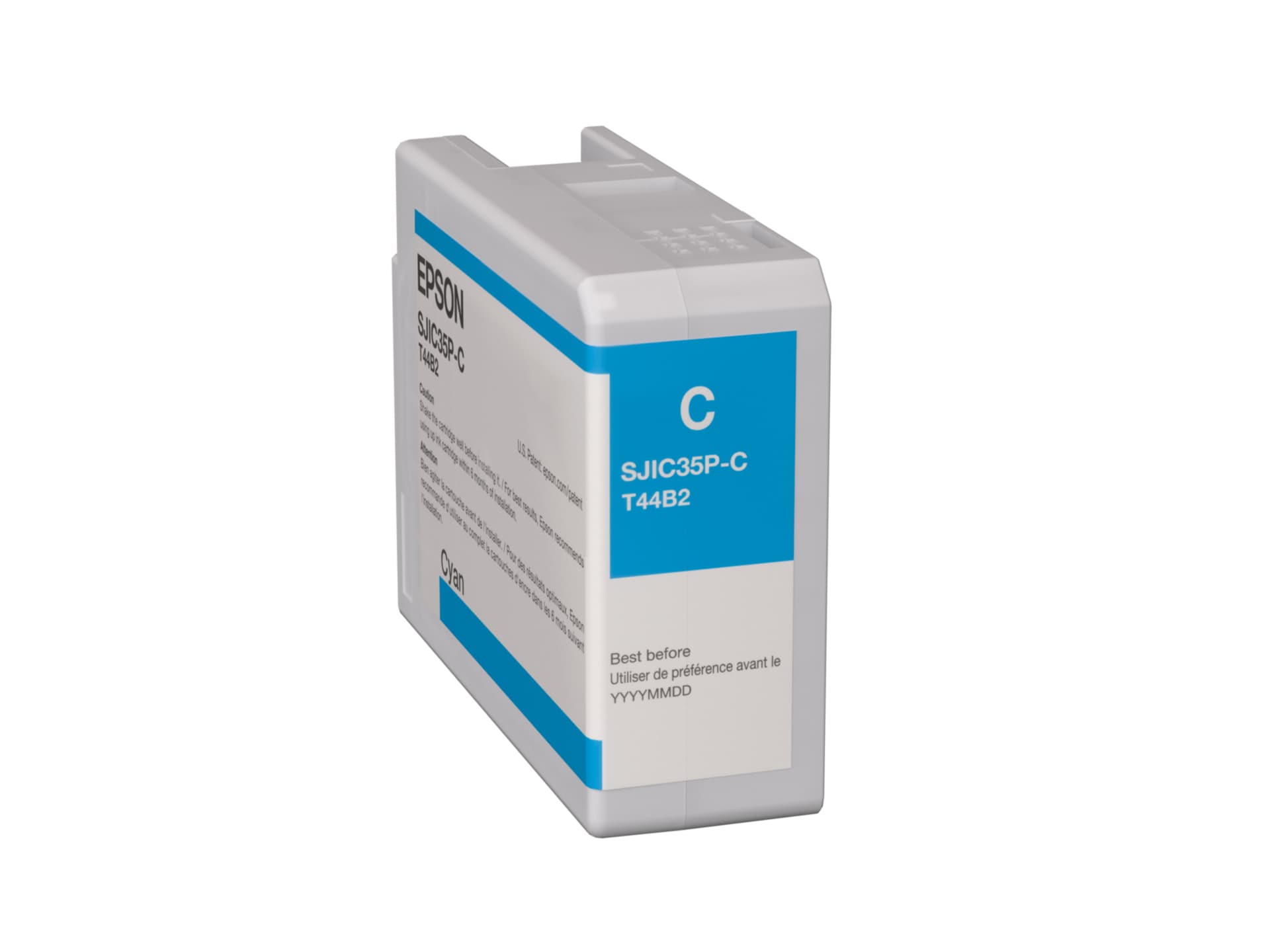 Epson SJIC35P-C - cyan - original - ink cartridge