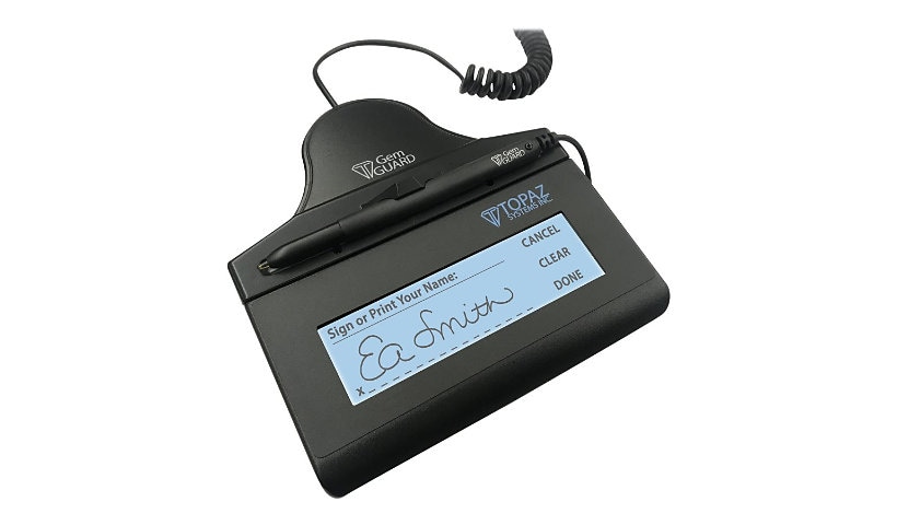 Topaz SigLite WOWPad T-LBK460-BSB-RC - signature terminal - USB