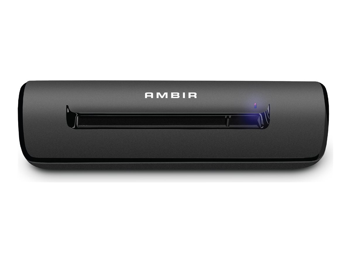 Ambir ImageScan Pro 667 - card scanner - portable - USB 2.0 - with AmbirScan Business Card Reader Software