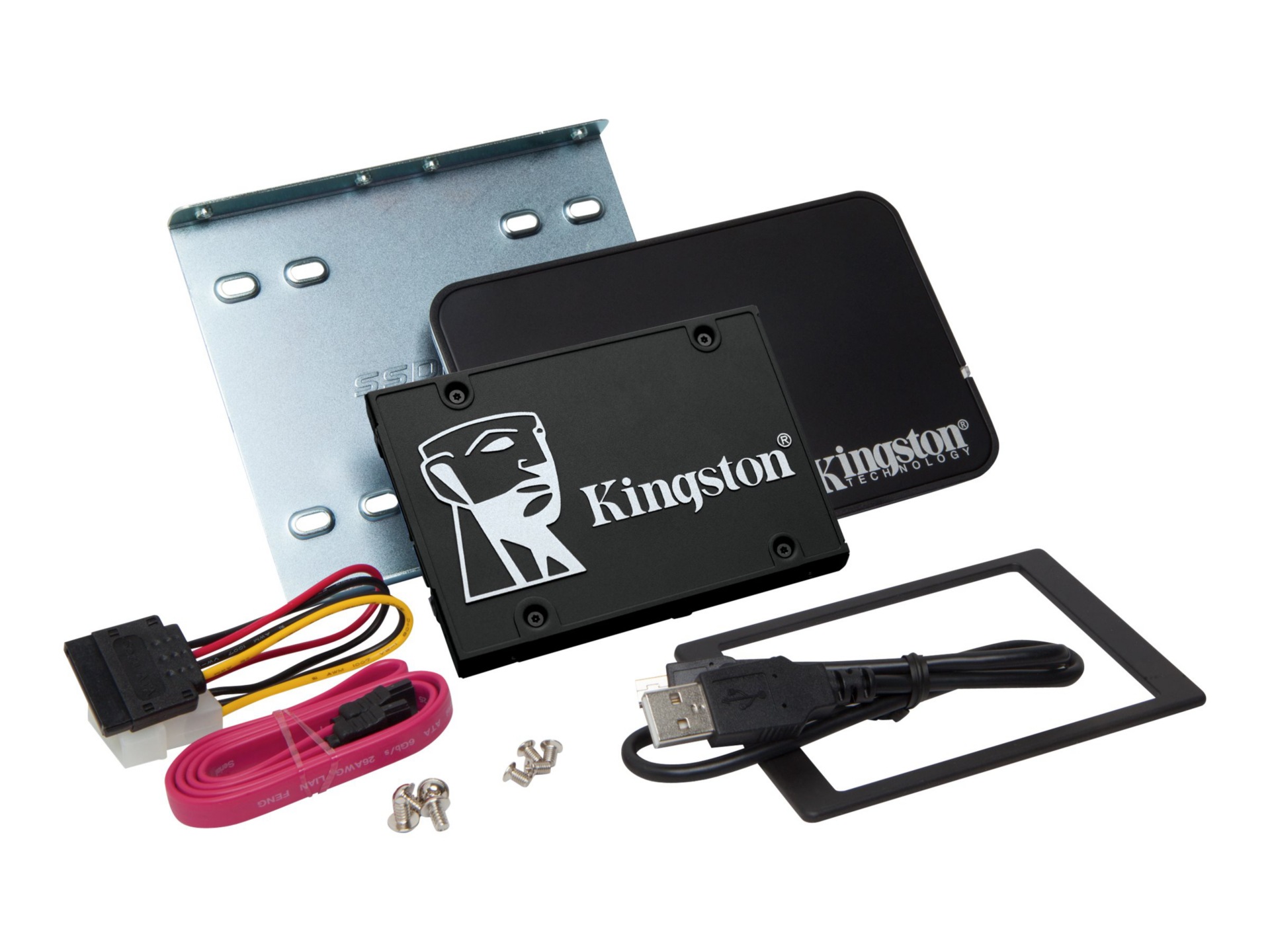 Thumbnail 4 of 6 for Kingston KC600 Desktop/Notebook Upgrade Kit - SSD - 1.024 TB - SATA 6Gb/s