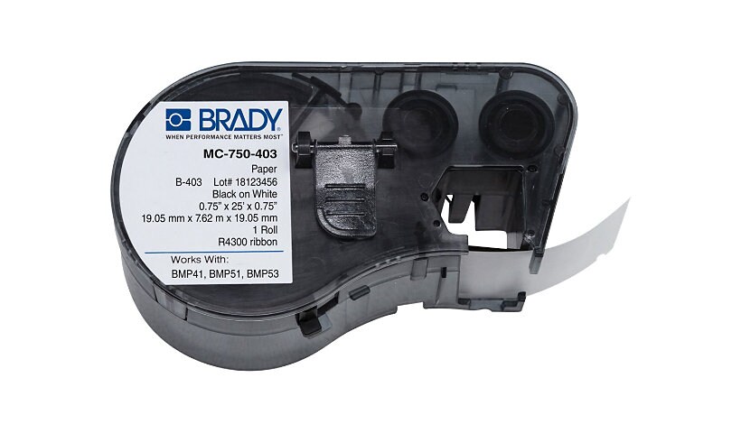 Brady B-403 - paper labels - 1 roll(s) -