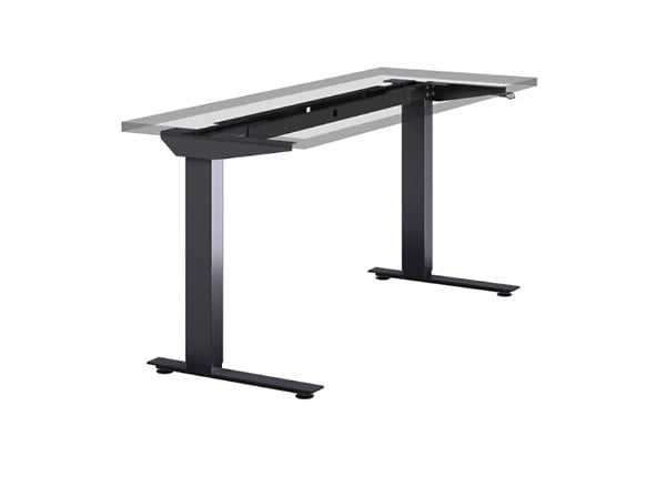 Humanscale eFloat Lite Sit/Stand Desk for Rectangular Top - Black