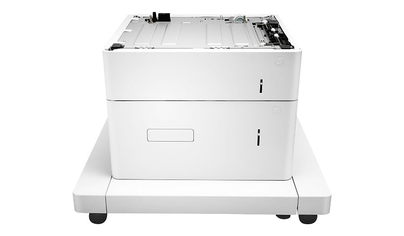 HP Paper Feeder and Stand - base d'imprimante avec tiroir d'alimentation pour support d'impression - 2550 feuilles