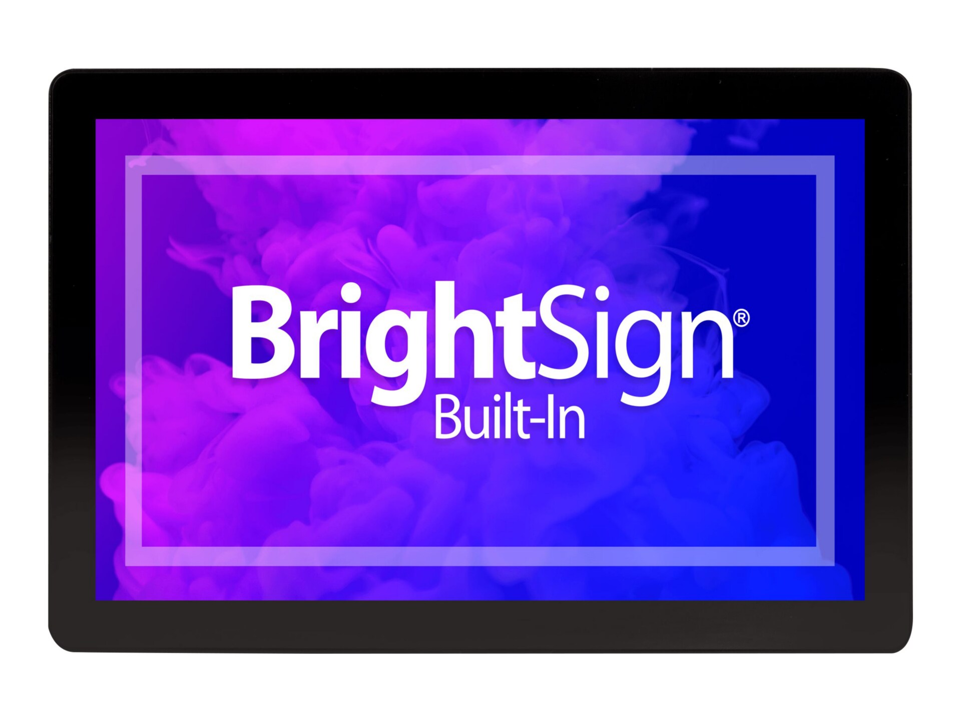 Bluefin BrightSign Built-In Touch PoE 10.1" LCD flat panel display - for digital signage