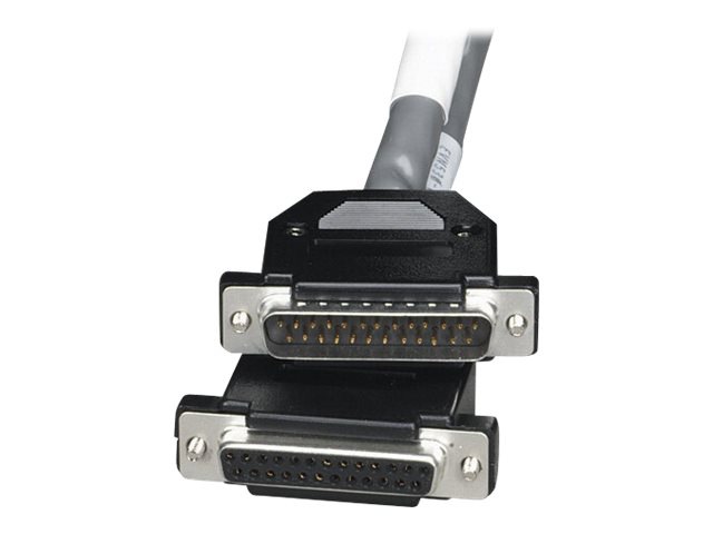 Black Box RS-530 Data Cable serial RS-530 cable - 5 ft - black, beige