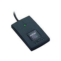 RF IDeas WAVE ID Solo Keystroke HID Black Reader - RF proximity reader - RS