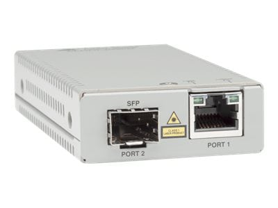 Allied Telesis AT MMC2000/SP - fiber media converter - 1GbE