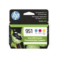 HP 951 Original Standard Yield Inkjet Ink Cartridge - Cyan, Magenta, Yellow