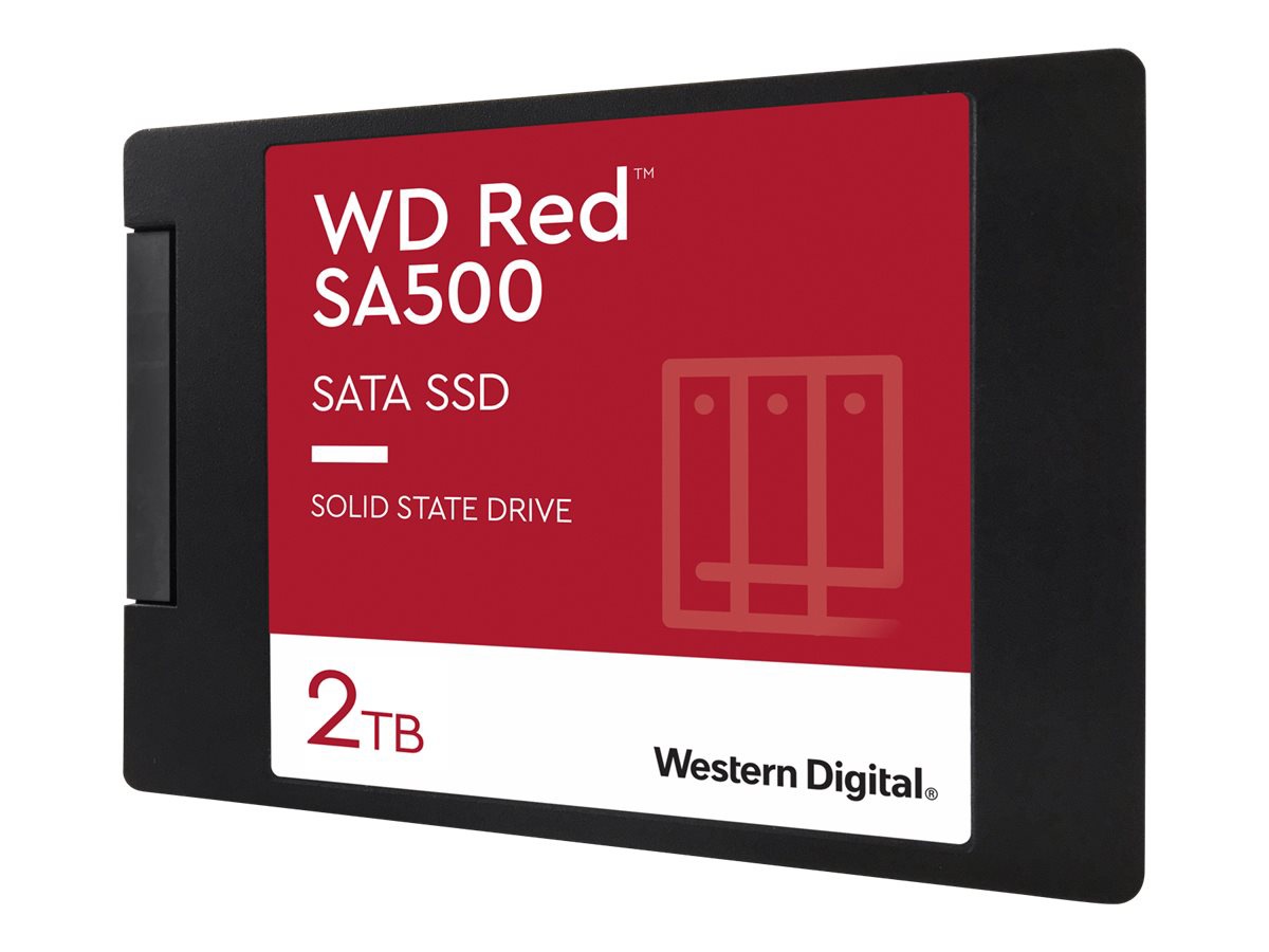 Wd Red Sa500 Nas Sata Ssd Wds0t1r0a Solid State Drive 2 Tb Sata 6gb Wds0t1r0a Solid State Drives Cdwg Com