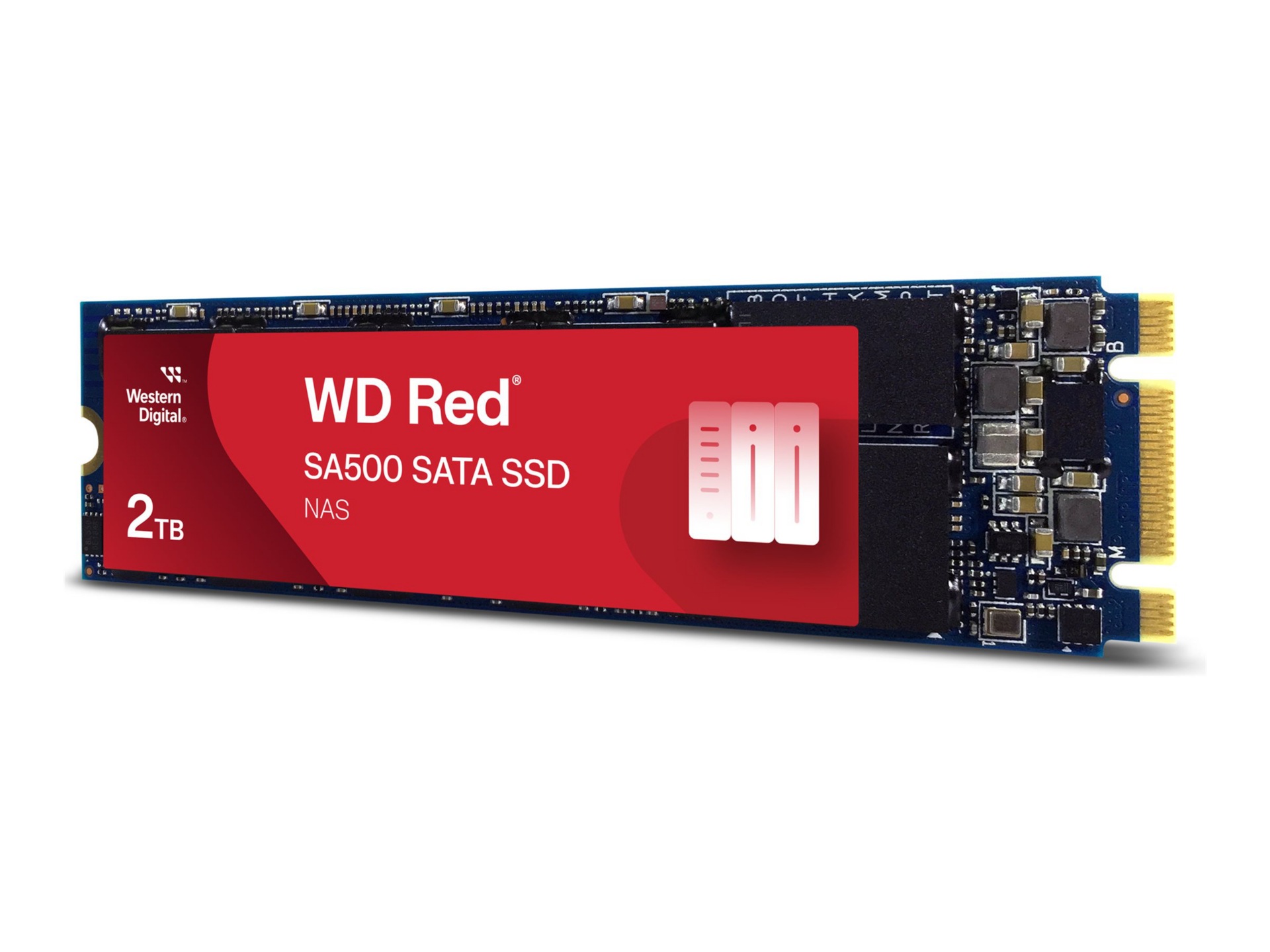 WD Red SA500 WDS200T1R0B - SSD - 2 TB - SATA 6Gb/s - WDS200T1R0B