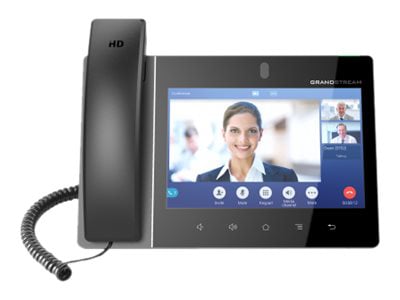 Grandstream GXV3380 - IP video phone - with digital camera, Bluetooth interface - 7-way call capability