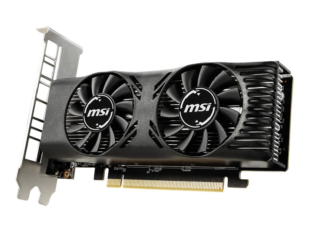 MSI GTX 1650 4GT LP - graphics card - GF GTX 1650 - 4 GB