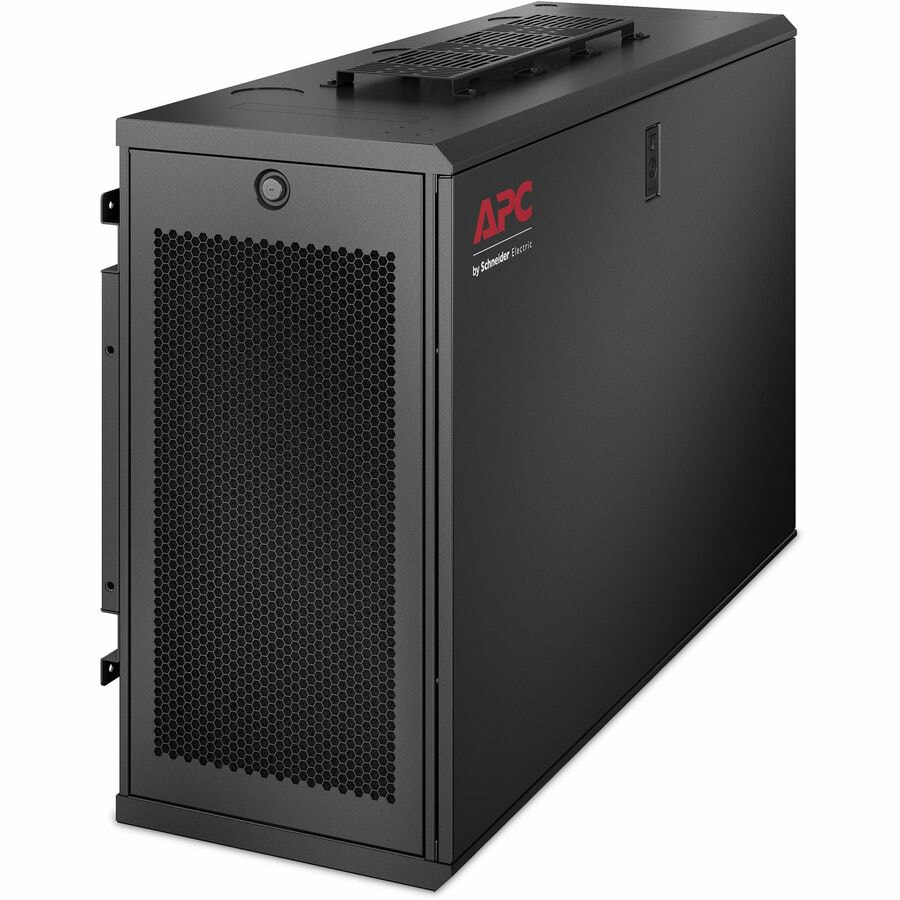 APC NetShelter 6U Low-profile Wallmount Rack Enclosure Cabinet 120V Server Depth