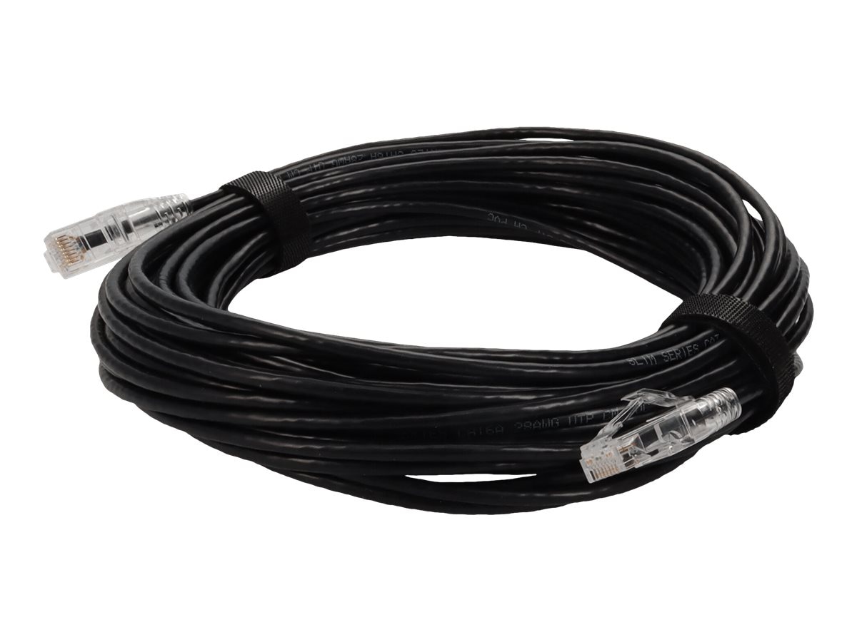 Proline 16ft Black CAT 6 Slim PVC Ethernet Cable Snagless Clear-Claw RJ-45 M/M