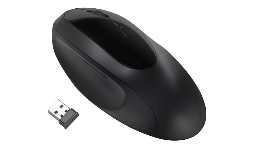 Kensington Pro Fit Ergo Wireless Mouse - mouse - 2,4 GHz, Bluetooth 4.0 LE