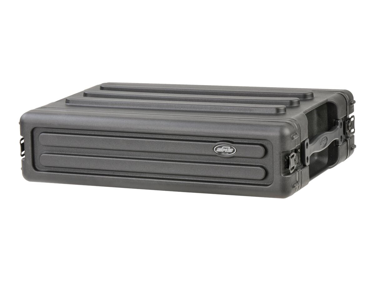 SKB Roto-Molded 2U Shallow Rack 1SKB-R2S - rack case for audio system