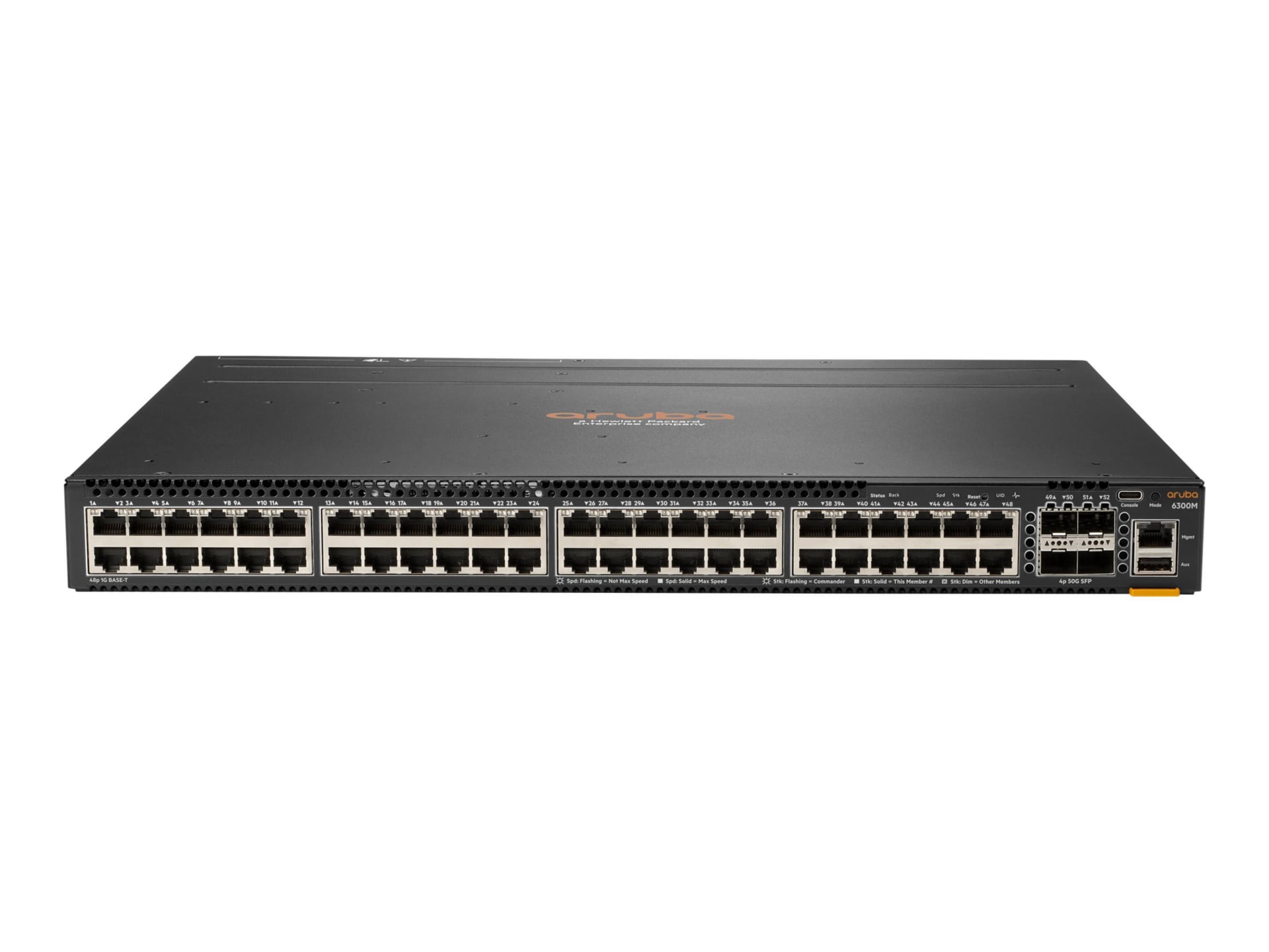 HPE Aruba Networking  - 6300M 48-port 1GbE - 4-port SFP56 Switch
