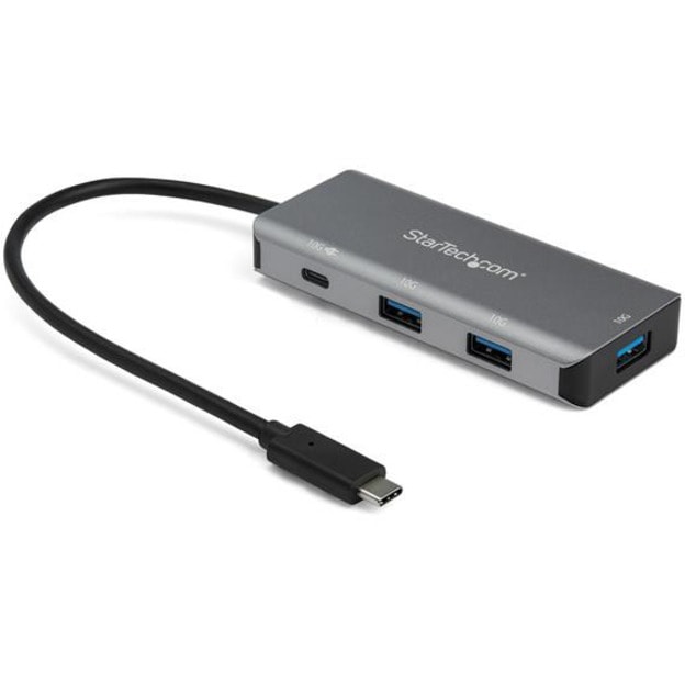 StarTech.com 4 Port USB C Hub to 3x USB-A 1x USB-C - 10Gbps USB 3.2 Gen 2 Type C Hub - 100W Power Delivery Passthrough