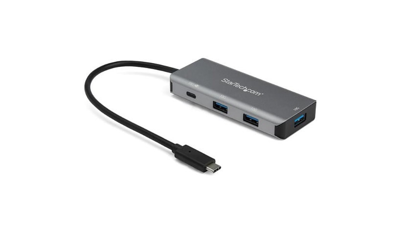 StarTech.com 4 Port USB C Hub to 3x USB-A 1x USB-C - 10Gbps USB 3.2 Gen 2 Type C Hub - 100W Power Delivery Passthrough