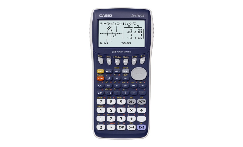 Casio Fx 9750gii Graphing Calculator Fx 9750giiwe L Ih Office Supplies Cdw Com