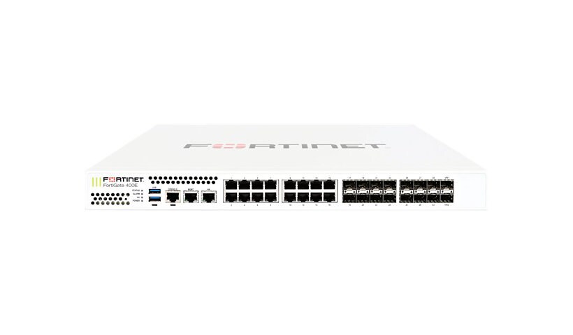 Fortinet FortiGate 400E - security appliance - with 5 years FortiCare 24X7