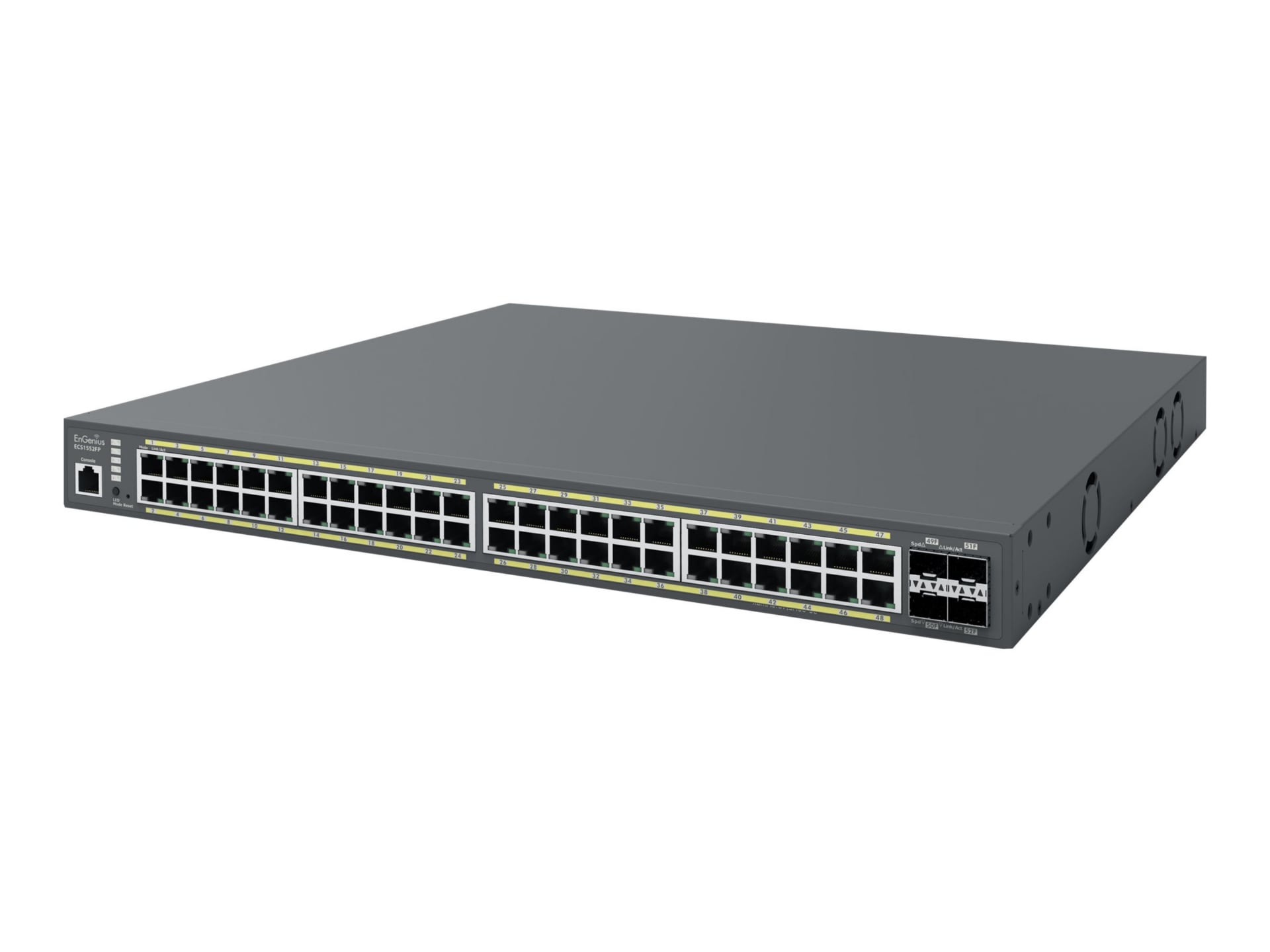 EnGenius Cloud Switch Series ECS1552FP - switch - 48 ports - managed - rack-mountable