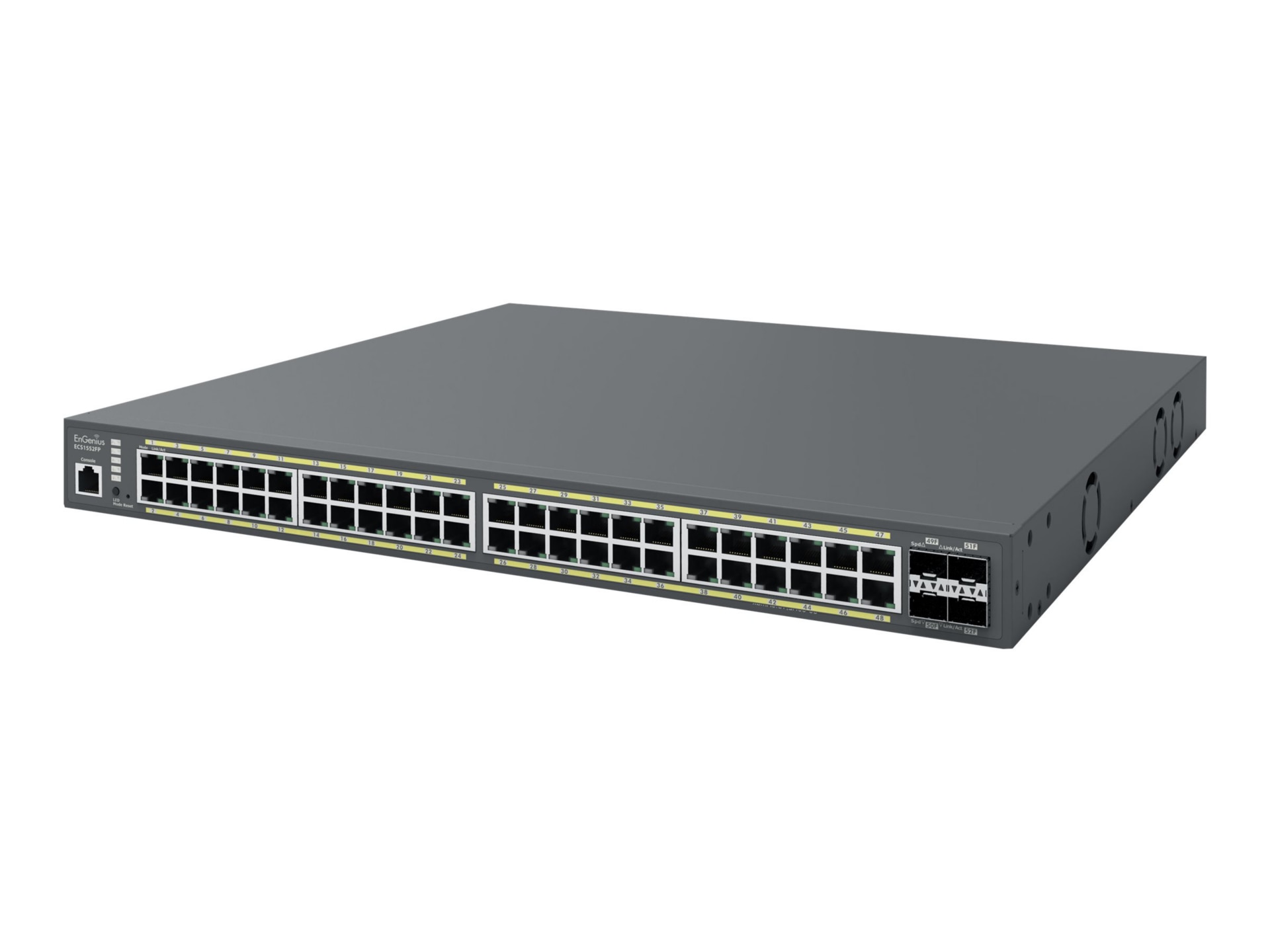 EnGenius Cloud Switch Series ECS1552FP - switch - 48 ports - managed - rack