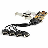 StarTech.com 8-Port PCI Express RS232 Serial Adapter Card - PCIe - 15kV ESD