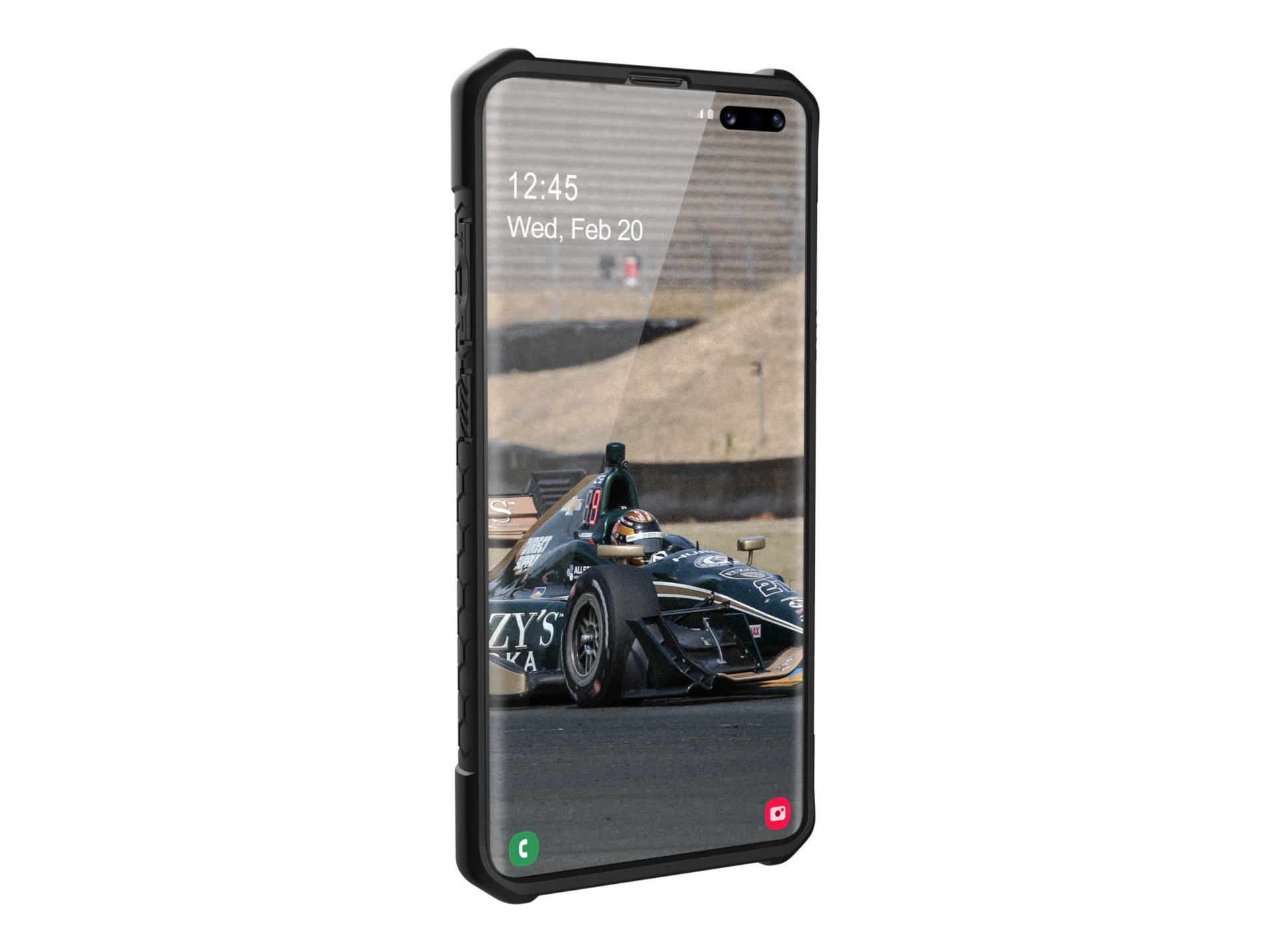 Thumbnail 3 of 5 for UAG Rugged Case for Samsung Galaxy S10 5G - Monarch Black - back cover for