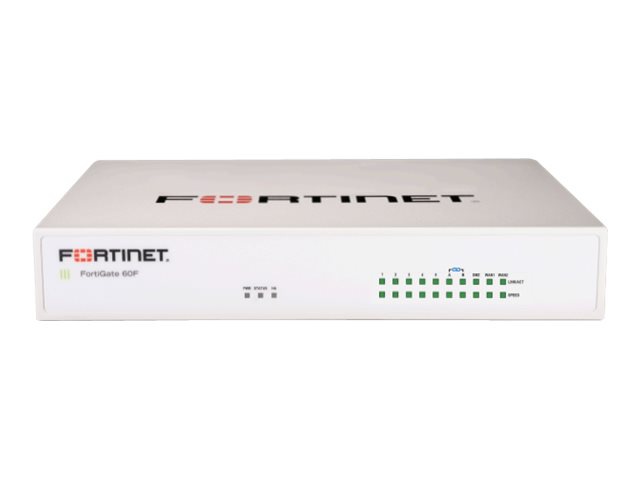 Fortinet FortiGate 60F - security appliance - with 1 year 24x7 FortiCare  and FortiGuard Unified (UTM) Protection