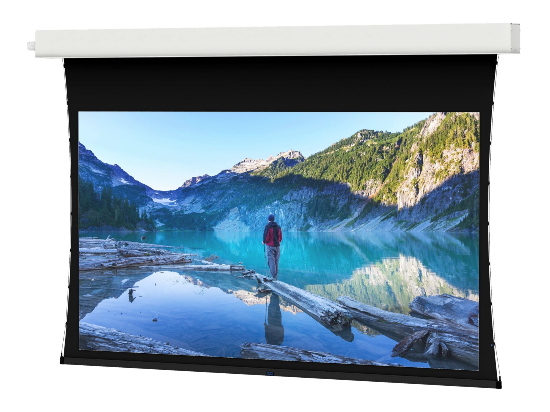 Da-Lite Tensioned Advantage Electrol Wide Format - projection screen - 137"