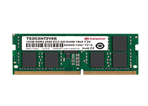 Transcend - DDR4 - 16 GB - SO-DIMM 260-pin - unbuffered