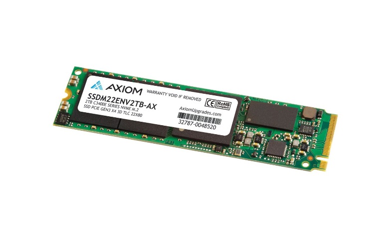 Axiom C3400e Series Solid State Drive 2 Tb Pci Express 3 0 X4 Nvme Ssdm22env2tb Ax Hard Drives Cdw Com
