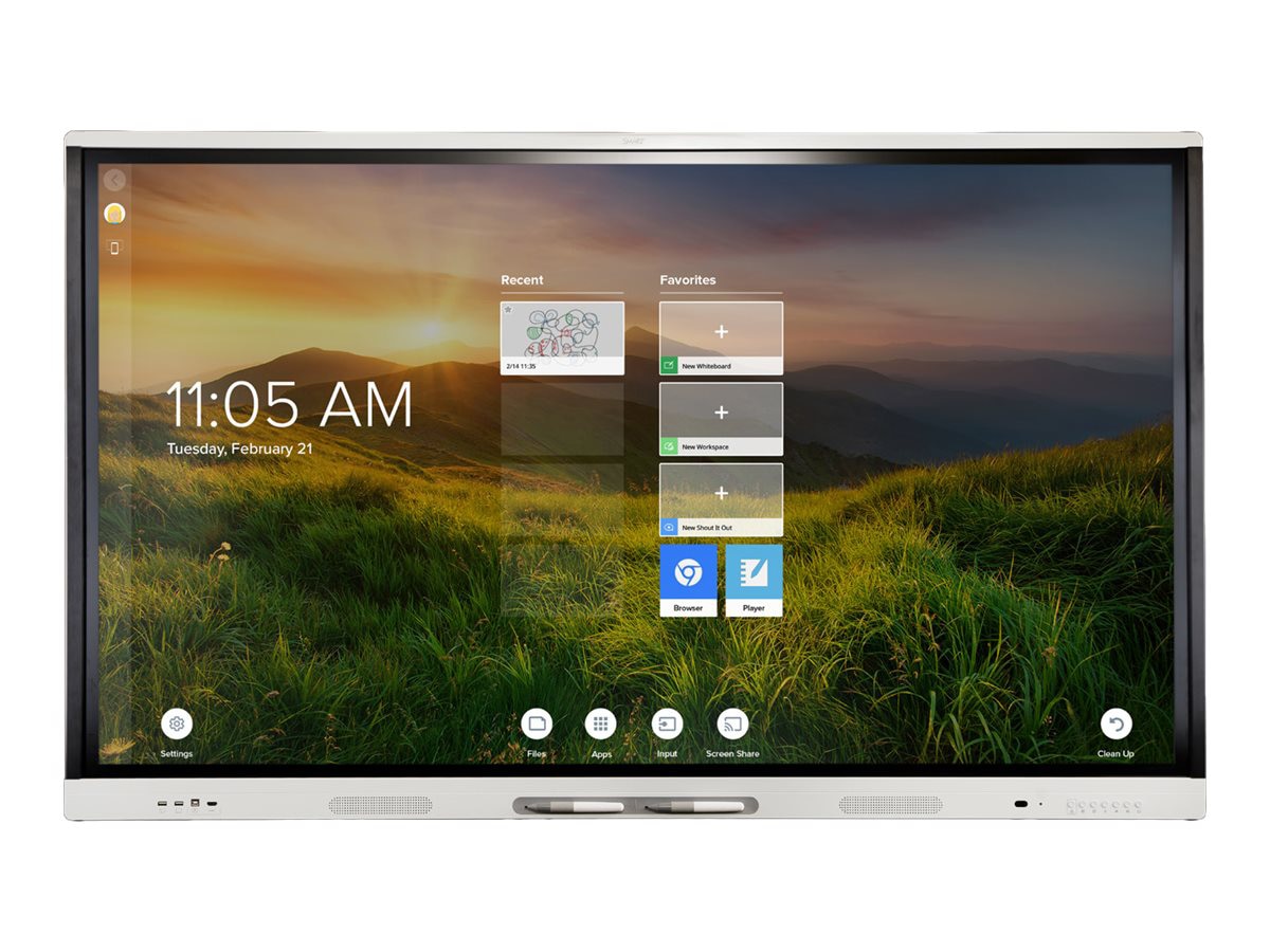 SMART Board MX086-V2 Pro interactive display with iQ SBID-MX286-V2-PW MX Se