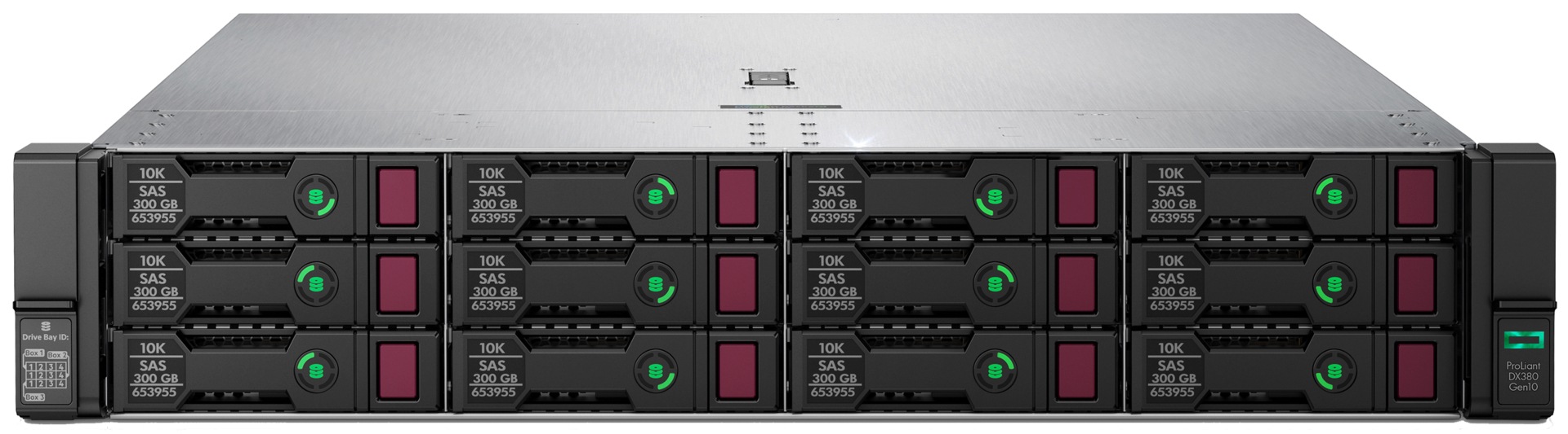 HPE ProLiant DX380 Gen10 - rack-mountable - no CPU - 0 GB - no HDD