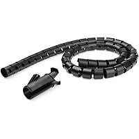 StarTech.com 2.5m/8.2' Cable Management Sleeve - Spiral - 25mm/1” Diameter